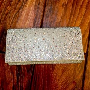 Crystal Silver Clutch by GunneSax